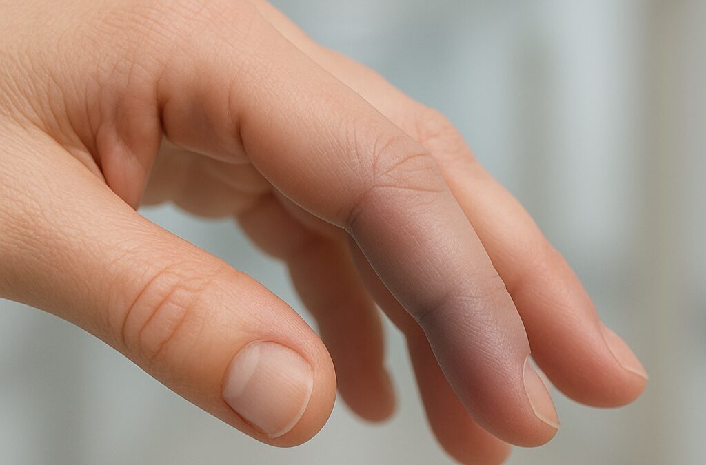 Do your fingers change colour in winter? You may have Raynaud’s Disease.